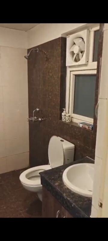 Bathroom in 2 BHK Apartment at Emenox La Solara, Sector 16 Greater Noida – for Rent