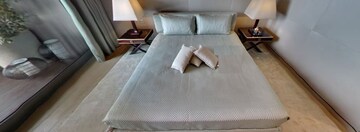 Bedroom in 3 BHK Apartment at Lodha World Crest, Worli – for Rent