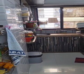 Kitchen in 1 BHK Apartment at Parel – for Sale