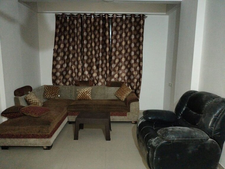 Living Room, raama-skyz 3 Bedroom 1600 Sq.Ft. Penthouse In Sama Savli Road Vadodara 9925266