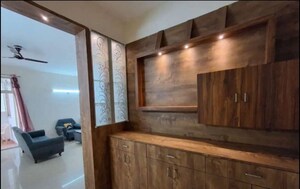 Kitchen in 3 BHK Apartment at Ansal Sushant Jeevan Enclave, Sushant Golf City – for Rent