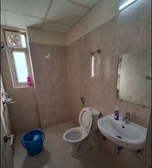 Bathroom in 3 BHK Apartment at Ansal Sushant Jeevan Enclave, Sushant Golf City – for Rent