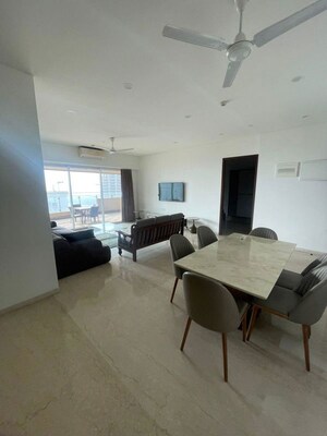 Dining area in 3 BHK Apartment at Lokhandwala Minerva Mahalaxmi, Mahalaxmi – for Rent