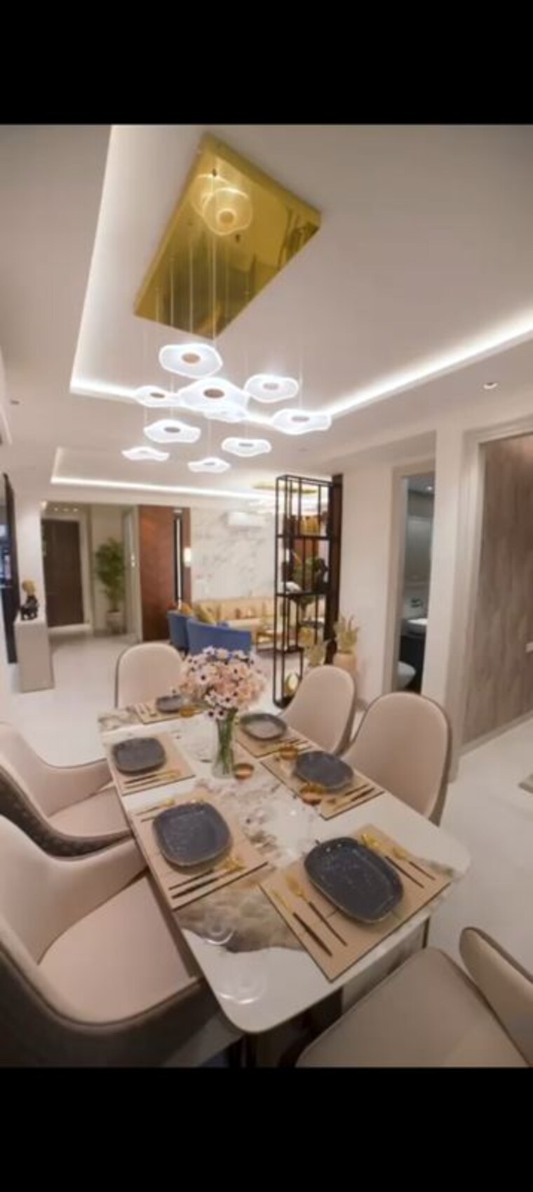 Living Room, urban-the-zirk 3 Bedroom 1990 Sq.Ft. Apartment In Nabha Zirakpur 9972411