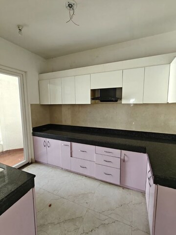 Kitchen in 3.5 BHK Apartment at Rishita Mulberry Heights, Sushant Golf City – for Rent