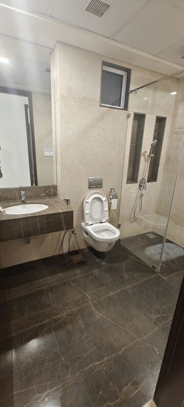 Bathroom in 3 BHK Apartment at Lokhandwala Minerva Mahalaxmi, Mahalaxmi – for Rent