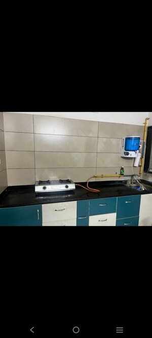 Kitchen in 3 BHK Apartment at Swastik Heights, Near Vaishno Devi Circle On Sg Highway – for Rent