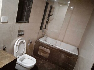 Washroom in 3 BHK Apartment at Lokhandwala Minerva Mahalaxmi, Mahalaxmi – for Rent