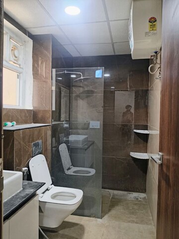 Bathroom in 3 BHK Apartment at Maya Green Lotus Saksham, International Airport Road – for Sale