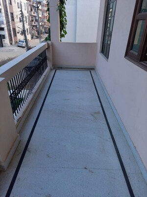 Balcony in 3 BHK Builder Floor at Sector 38 – for Rent