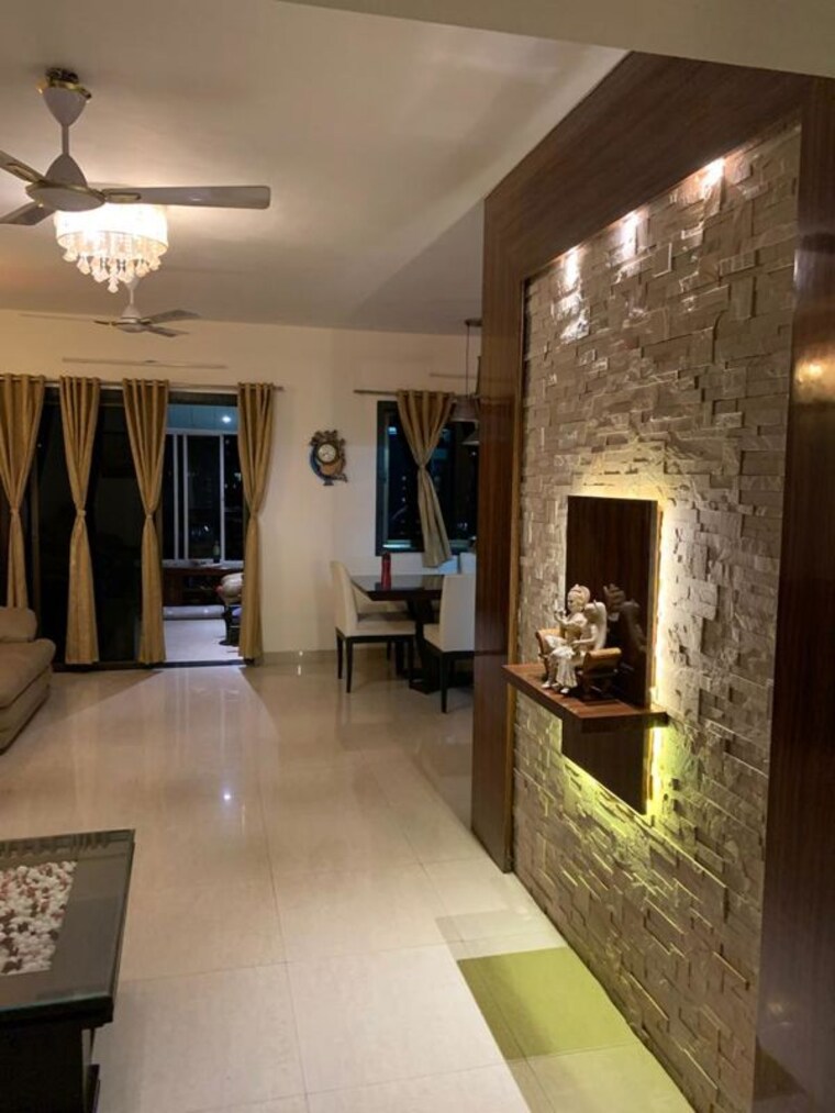 Living Room, sky-spring-valley 2 Bedroom 1452 Sq.Ft. Apartment In Hadapsar Pune 9972475