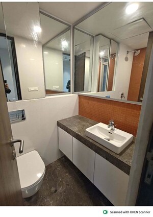 Washroom in 3 BHK Apartment at Lodha Kiara, Worli – for Rent