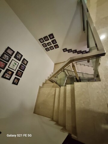 Staircase in 3 BHK Builder Floor at Kohli One Malibu Town, Sector 47 – for Rent