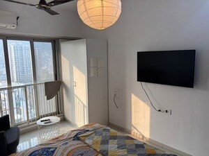Bedroom in Studio Apartment at Mayfair The View, Vikhroli West – for Rent