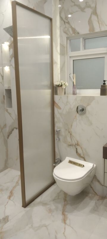 Bathroom in 2 BHK Builder Floor at Origin Rock Highland, Kandivali West – for Sale