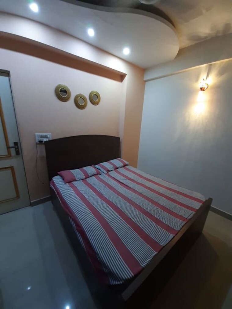 Bedroom, adore-happy-homes 2 Bedroom 800 Sq.Ft. Apartment In Sector 86 Faridabad 9972551
