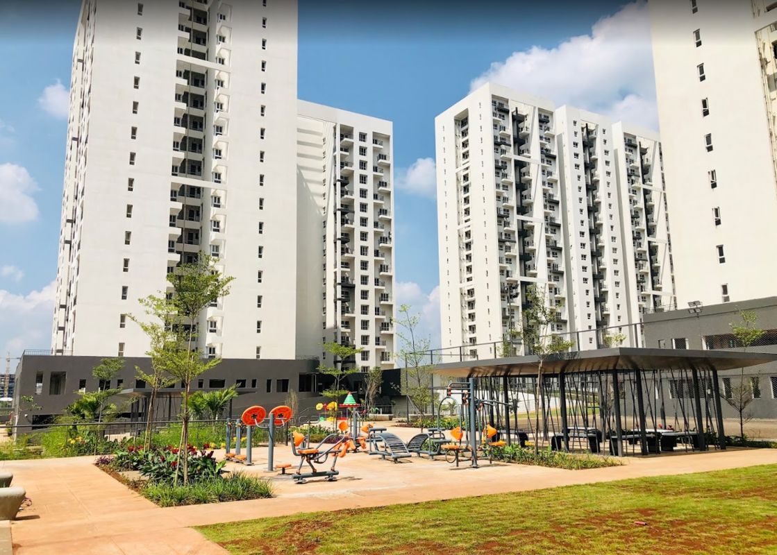 3 BHK + Pooja Room 1250 Sq.Ft. Apartment in Godrej Infinity