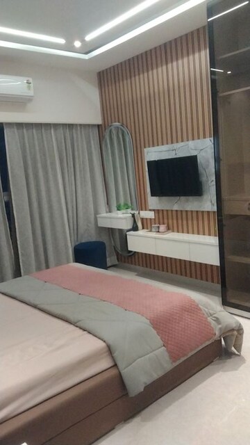 Bedroom in 2 BHK Builder Floor at Shreeji Sai Divine, Kandivali West – for Sale