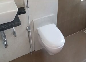 Bathroom in Studio Apartment at Marathon Ekveera, Mulund West – for Rent