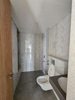 Bathroom in 3.5 BHK Apartment at Lodha Bellagio, Powai – for Rent