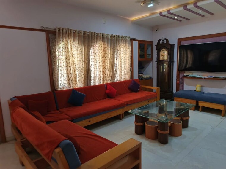Living Room, bopal 6+ Bedroom 800 Sq.Yd. Apartment In Bopal Ahmedabad 9972732