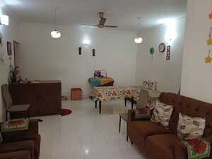 Living Room in 3 BHK Apartment at Dona Paula – for Rent