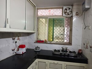 Kitchen in 1 BHK Builder Floor at Ardee City, Sector 52 – for Rent