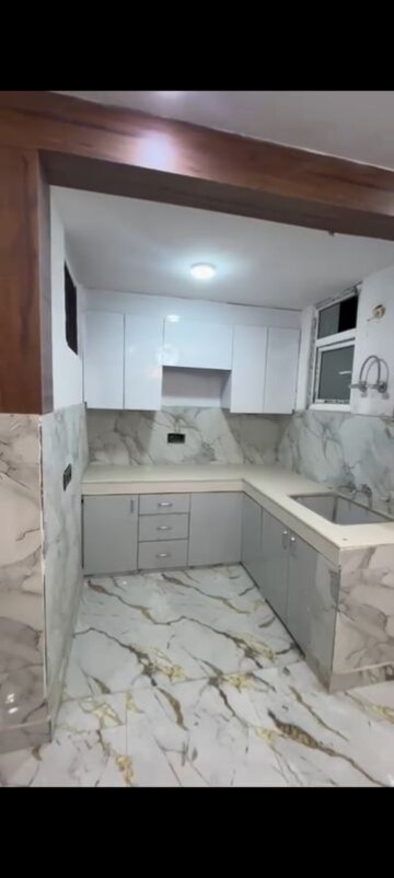 Kitchen in 1 BHK Builder Floor at Shakti Khand Iii – for Sale