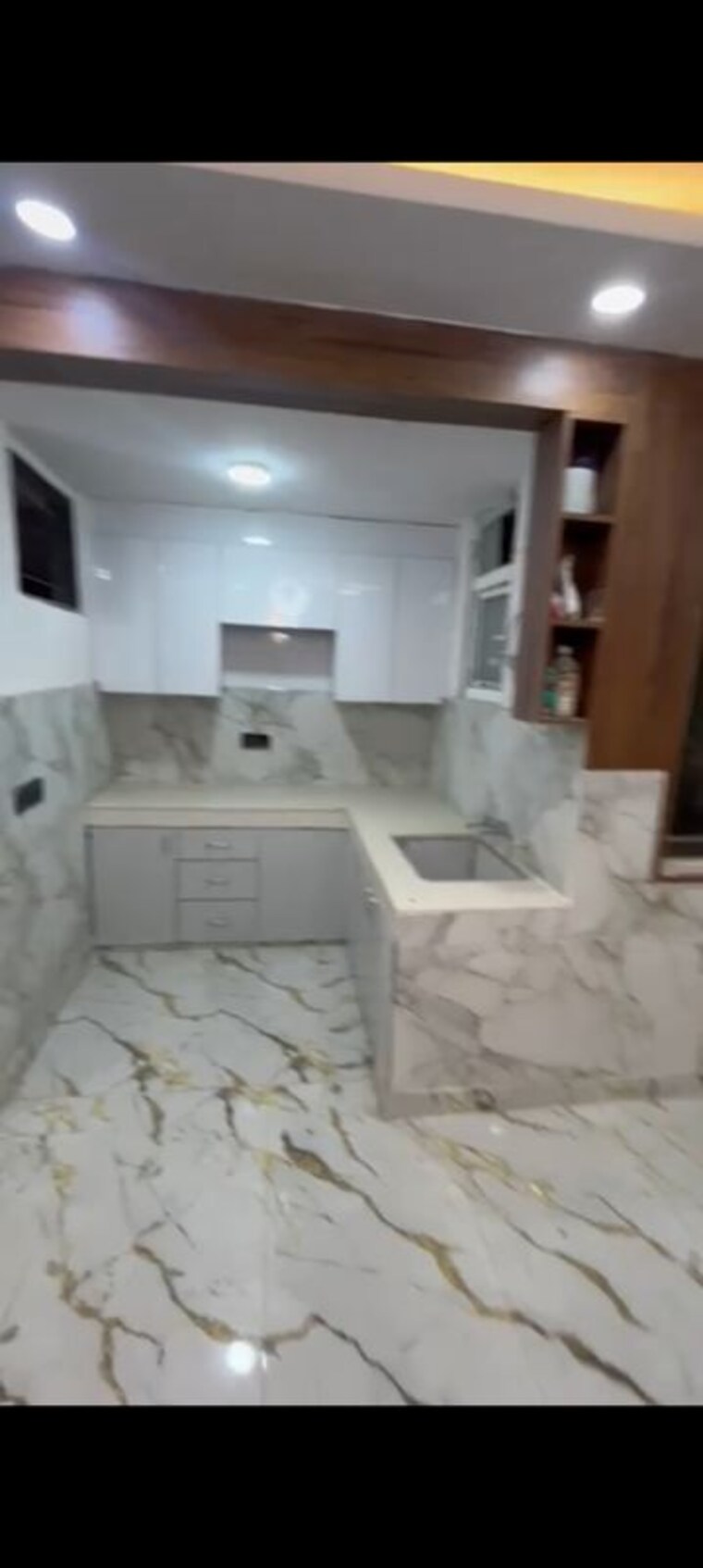 Kitchen, shakti khand iii 1 Bedroom 450 Sq.Ft. Builder Floor In Shakti Khand Iii Ghaziabad 9972763