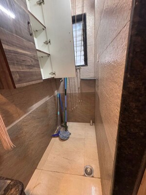 Bathroom in 1 BHK Apartment at Kapil Tranquil Greens, Baner – for Rent