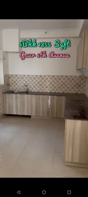 Kitchen in 4 BHK Apartment at Gaur City 4th Avenue, Sector 4 Greater Noida – for Sale