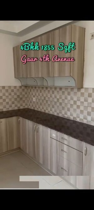 Kitchen in 4 BHK Apartment at Gaur City 4th Avenue, Sector 4 Greater Noida – for Sale