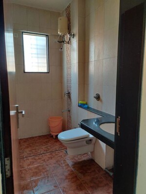 Attached Bathroom in 3 BHK Apartment at Malpani The Crest, Pimple Saudagar – for Rent