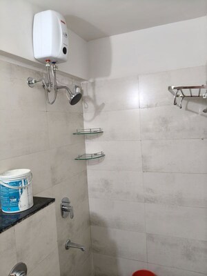 Attached Bathroom in Studio Apartment at Brahma Waterbay, Kalyani Nagar – for Rent