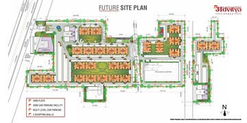 Master Plan in 3 BHK Apartment at Advitya Homes, Sector 143 – for Sale