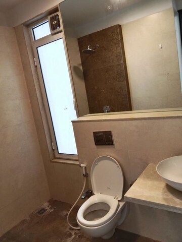 Bathroom in 3.5 BHK Apartment at Omkar Alta Monte, Malad East – for Rent