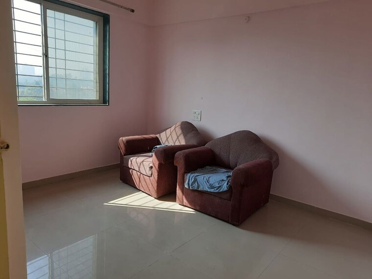 Living Room, pooja-alka-uttam-enclave 2 Bedroom 850 Sq.Ft. Apartment In Mundhwa Pune 9972895