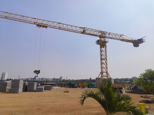 Staircase in 4 BHK Villa at Rudraram – for Sale