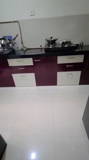 Kitchen in 2 BHK Apartment at Lodha Luxuria, Majiwada – for Rent