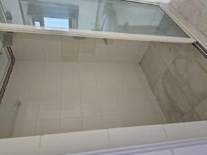 Bathroom in 3 BHK Apartment at Sterling Seaface, Worli – for Rent