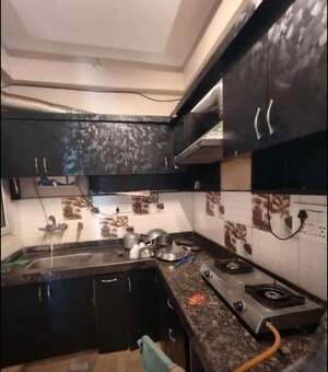Kitchen in 3 BHK Apartment at Gomti Nagar – for Rent