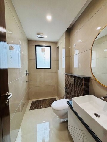 Bathroom in 3 BHK Apartment at ASF Towers, Udyog Vihar Phase 4 – for Rent