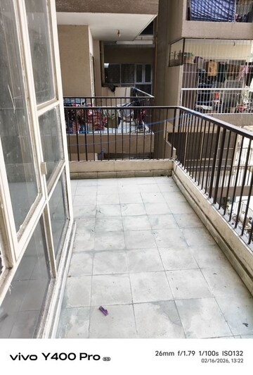 Balcony in 2 BHK Apartment at OP Floridaa, Sector 82 – for Rent