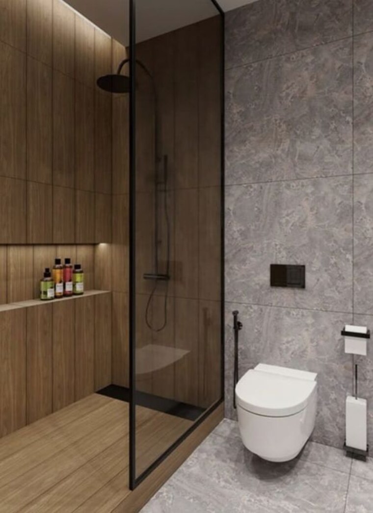 Bathroom, malwa-escon-primera 3 Bedroom 2050 Sq.Ft. Apartment In International Airport Road Zirakpur 9973050