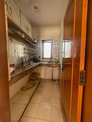 Kitchen in 2 BHK Builder Floor at Chattarpur – for Rent