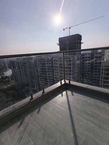 Balcony in 3 BHK Apartment at Goel Ganga Serio, Kharadi – for Rent