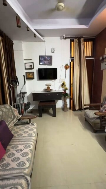 Living Room in 2 BHK Builder Floor at Niti Khand I – for Rent