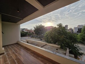 Balcony in 3 BHK Apartment at Viraj Kamal Apartment, Gopalpura – for Sale