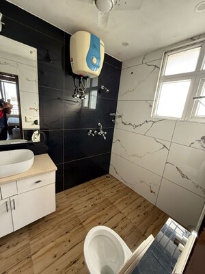 Bathroom in 2 BHK Apartment at Aerocity – for Rent