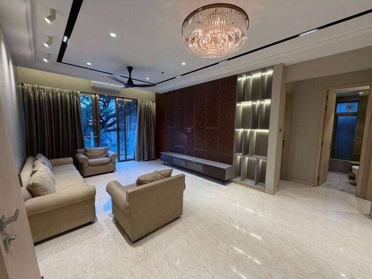 Living Room, radius-64-greens 3 Bedroom 1300 Sq.Ft. Apartment In Santacruz West Mumbai 9973187